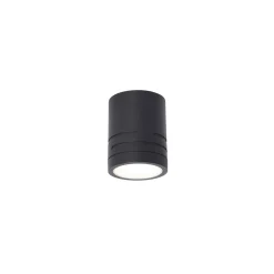 Ansell LED Downlight Reef Svart 5W 486lm 90D - 830-840-860 CCT | 85mm - IP65 - Utomhus