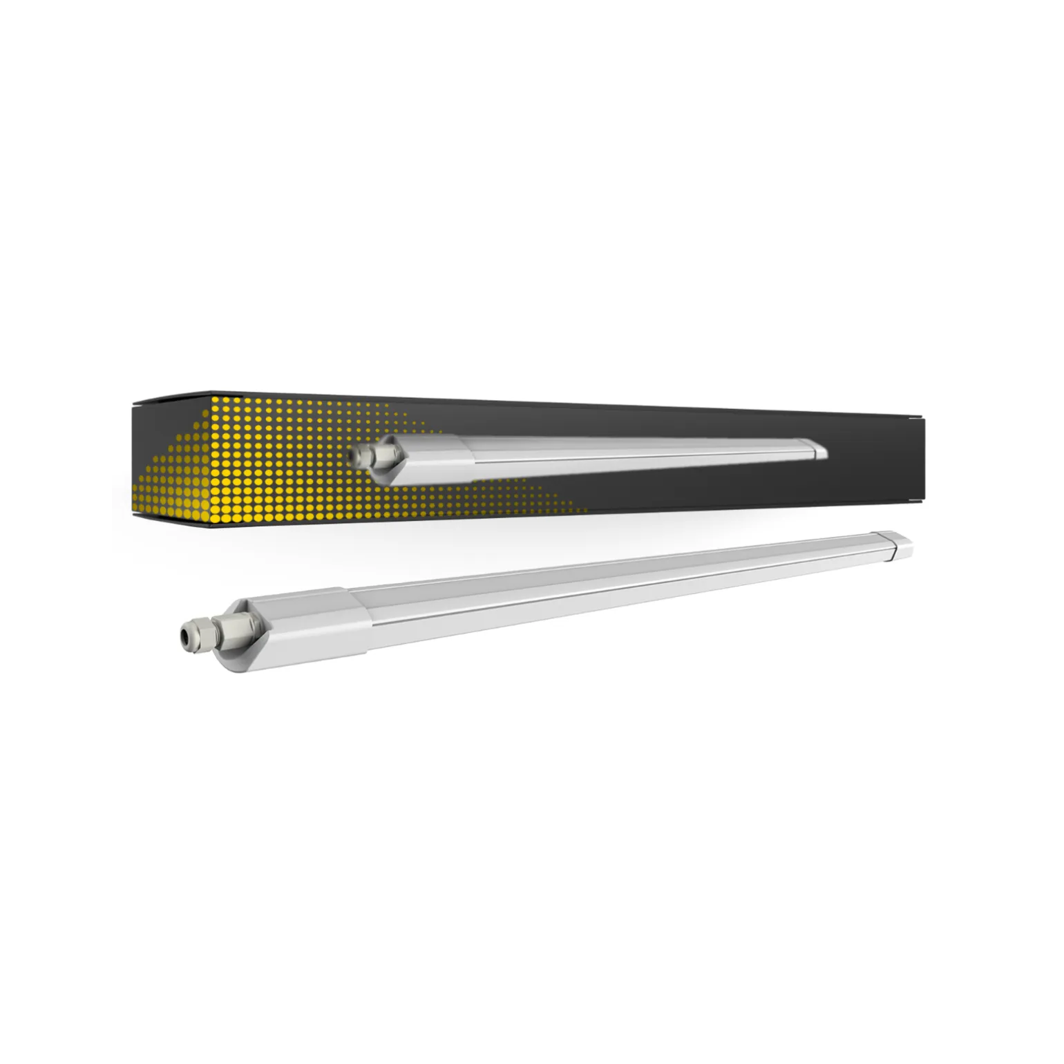Bright Choice LED Allmänbruksarmatur Vattentät 27W 2970lm - 840 Kallvit | 150cm