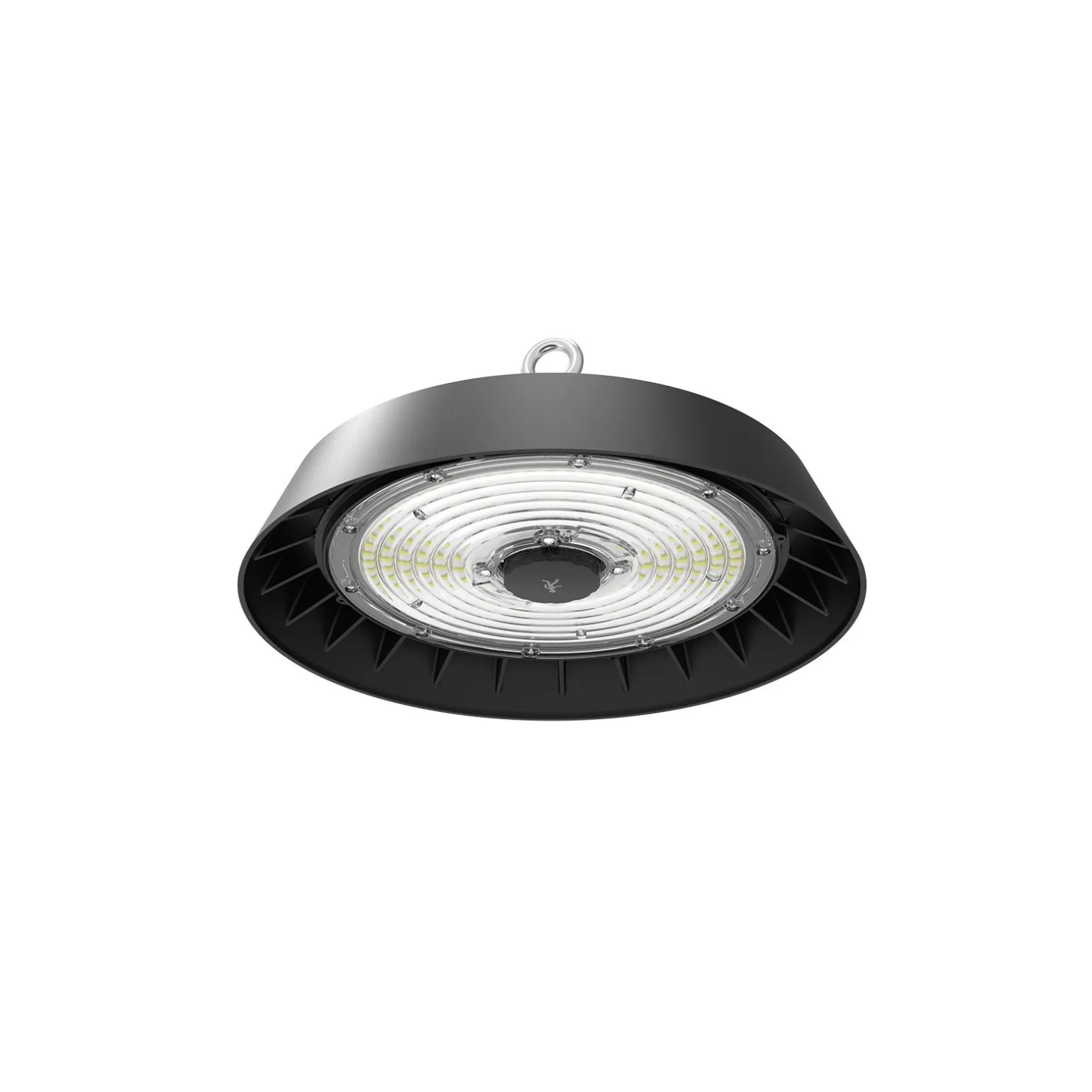 Bright Choice LED Highbay Stål Svart 150W 25500lm 90D - 757 Kallvit | IP65 - med Rörelse- och Ljussensor