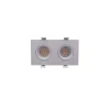 Bright Choice Spot Duo Vit | Utskärning 155x75mm - IP22 - GU10 Fitting