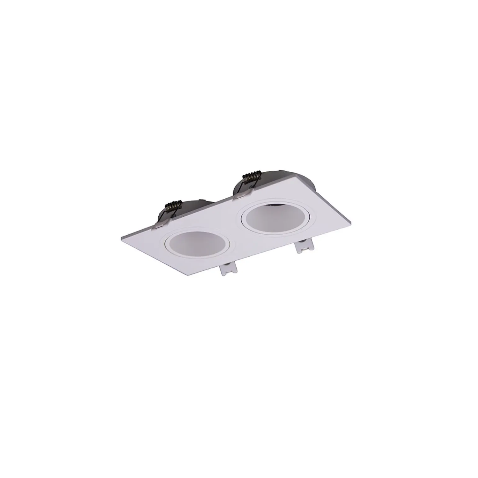Bright Choice Spot Duo Vit | Utskärning 155x75mm - IP22 - GU10 Fitting