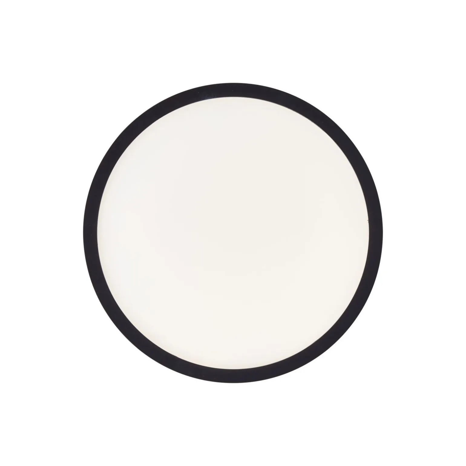 Brilliant Brennan Taklampa Plast Svart Vit 13W 2000lm - 840 Kallvit | 294mm - IP44 - 3-Stegs Dimbar