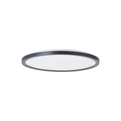 Brilliant Brennan Taklampa Plast Svart Vit 13W 2000lm - 840 Kallvit | 294mm - IP44 - 3-Stegs Dimbar