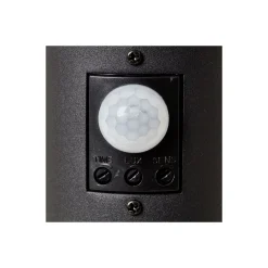 Brilliant Dody Pollare Golvlampa Metall Plast Svart | 120mm - IP44 - Utomhus - Passande för 1x E27