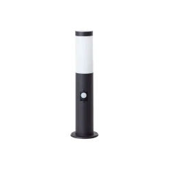 Brilliant Dody Pollare Golvlampa Metall Plast Svart | 120mm - IP44 - Utomhus - Passande för 1x E27
