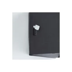 Brilliant Iseo Vägglampa Plast Svart 4W 300lm - 830 Varm Vit | IP44 - Utomhus - Rörelse- och Ljussensor - USB Uppladdningsbar