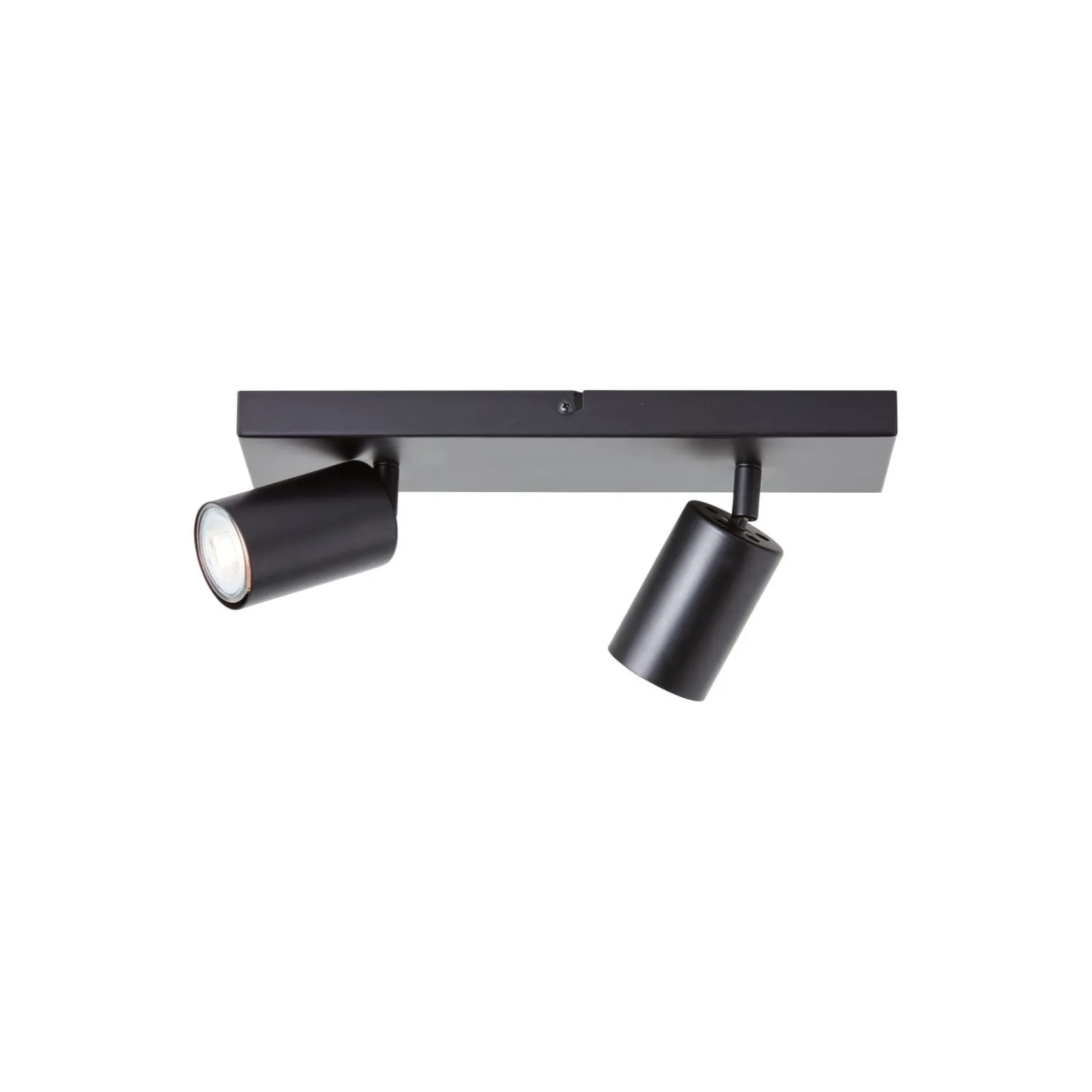 Brilliant Jello Taklampa Metall Matt Svart 9W 690lm - 830 Varm Vit | Inkl. 2x GU10