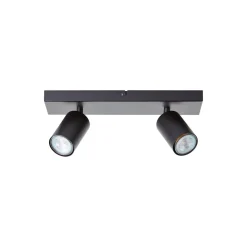 Brilliant Jello Taklampa Metall Matt Svart 9W 690lm - 830 Varm Vit | Inkl. 2x GU10