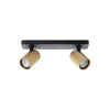 Brilliant Marty Taklampa Aluminium Sandig Svart Guld 10W 700lm - 830 Varm Vit | Inkl. 2x GU10