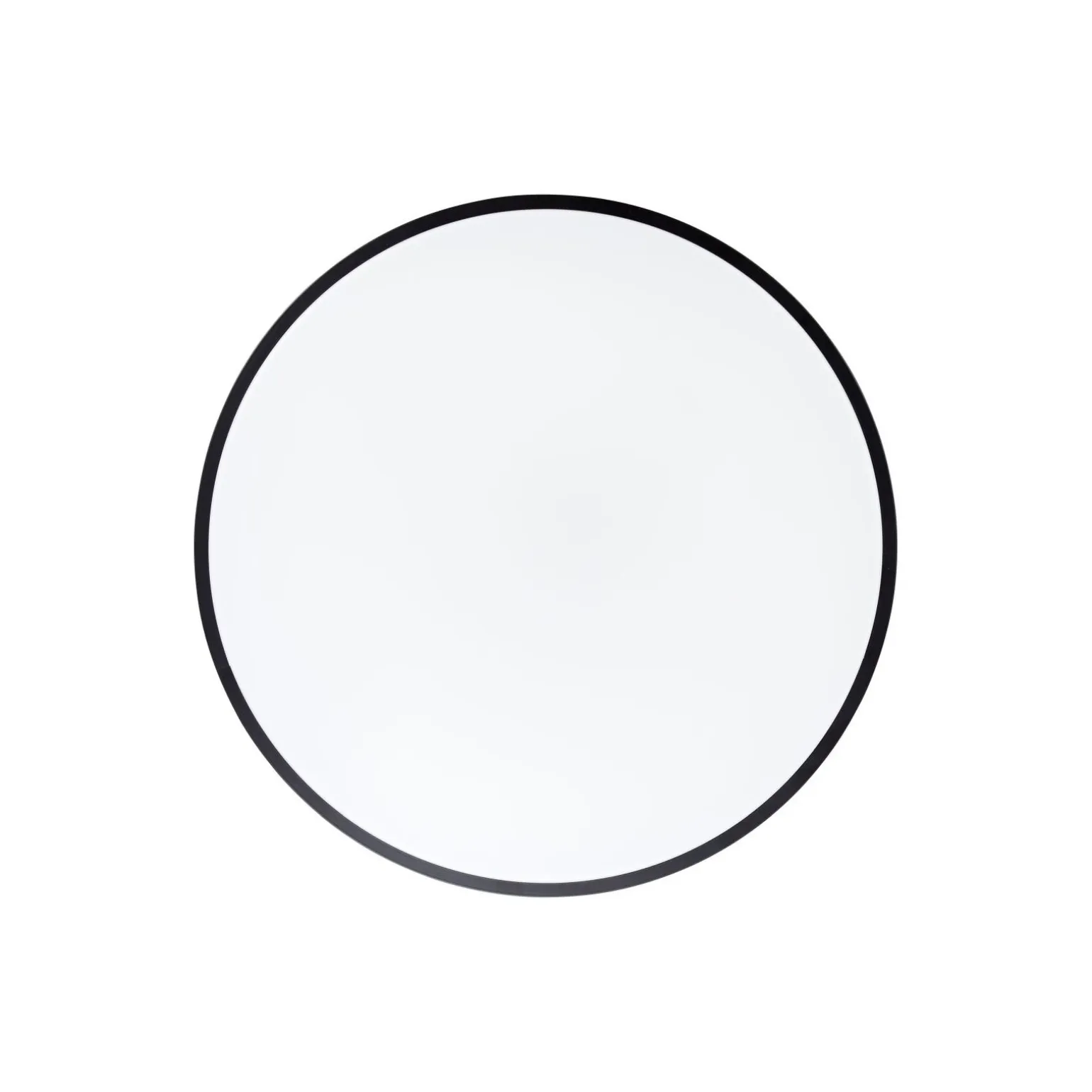 Brilliant Slimline Taklampa Metall Plast Vit Svart 58W 6800lm - 830-865 CCT | 490mm - Fjärrkontroll Dimbar