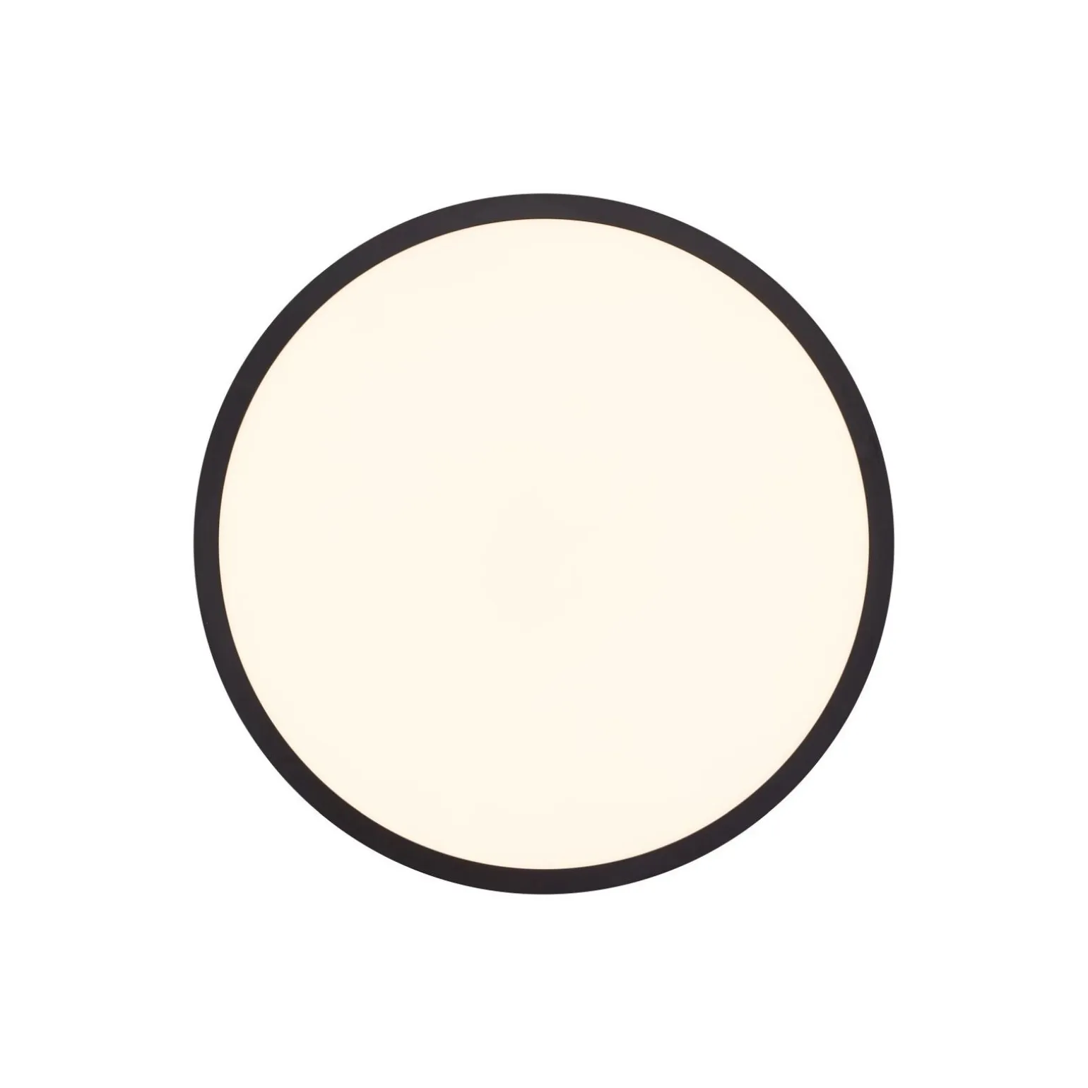 Brilliant Tuco Taklampa Plast Svart Vit 32W 3900lm - 830-865 CCT | 500mm - Fjärrkontroll Dimbar
