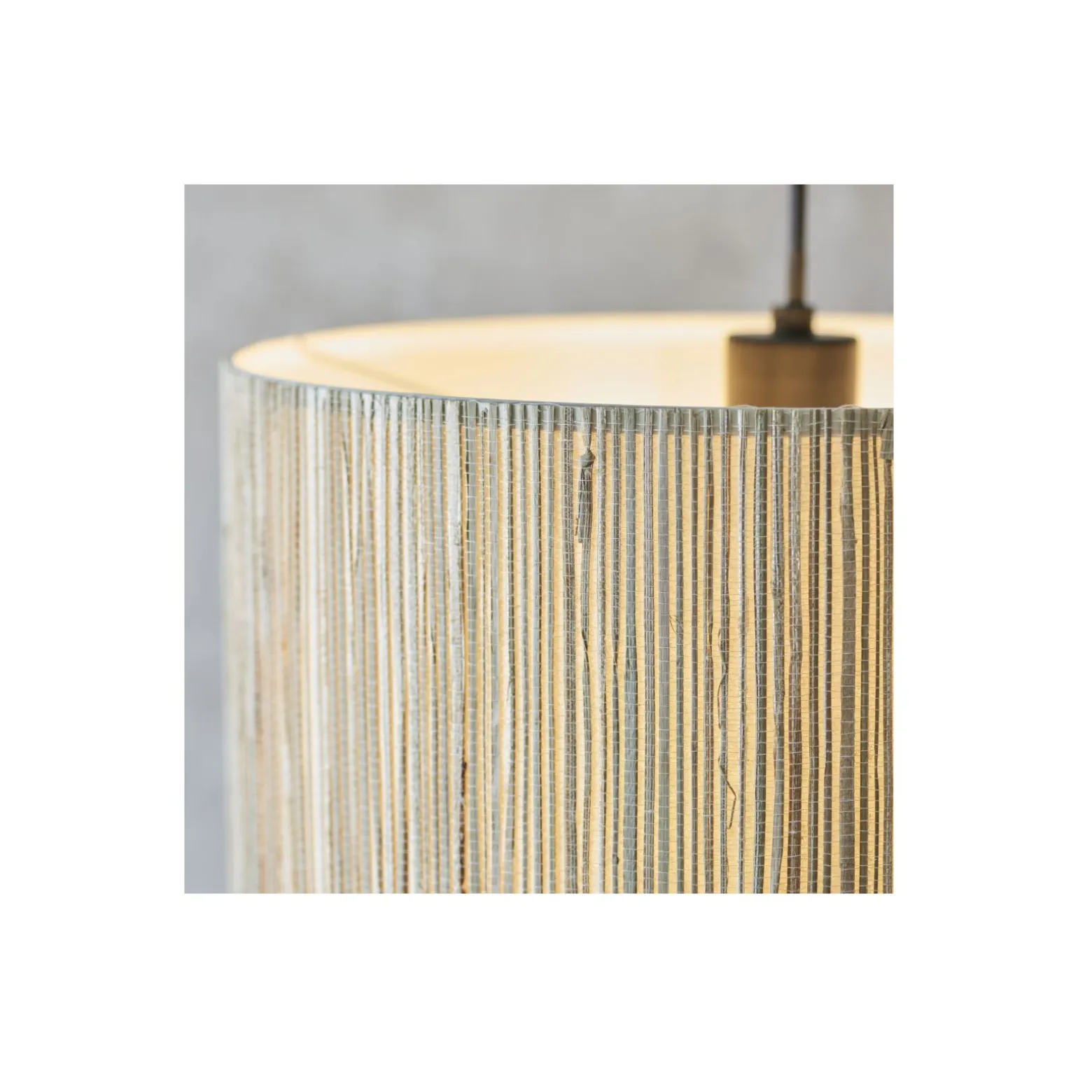 Brilliant Wimea Pendellampa Metall Beige | 350mm - Passande för 1x E27