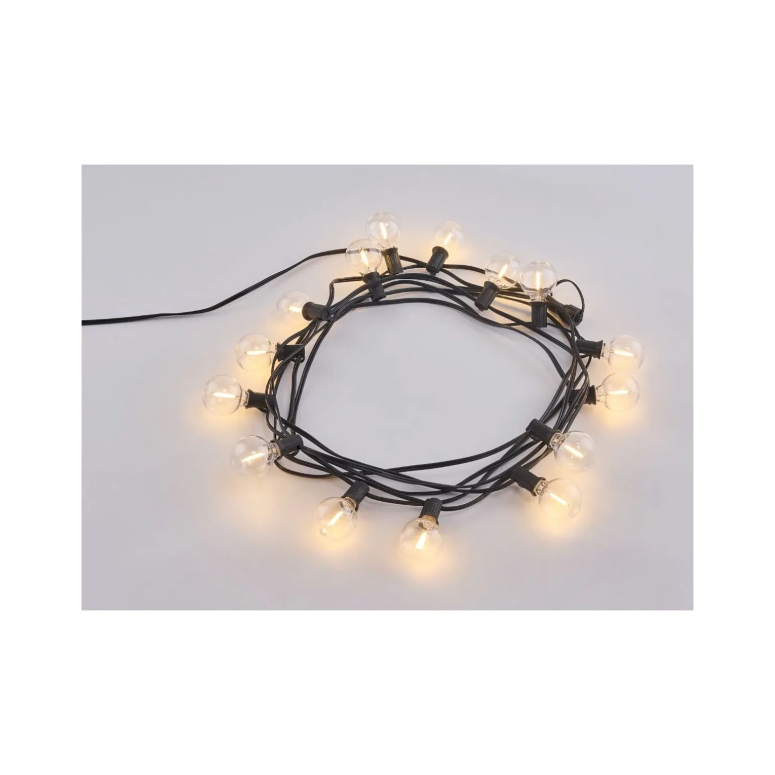 D'Lite Sparkl LED Ljusslinga 4W 250lm - 827 Extra Varm Vit | IP44 - 2x 5m (10m Totalt) - Anslutbar Upp till 25m