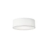 D'Lite Taklampa Lunelle 30cm Textil Vit | Passande för 2x E27