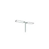 Dotlux LED Golvlampa Studio Butler Duo Dubbel Head Silver 160W 17600lm - 840 Kallvit | UGR <19 - 1-10V Dimbar - Rörelsesensor