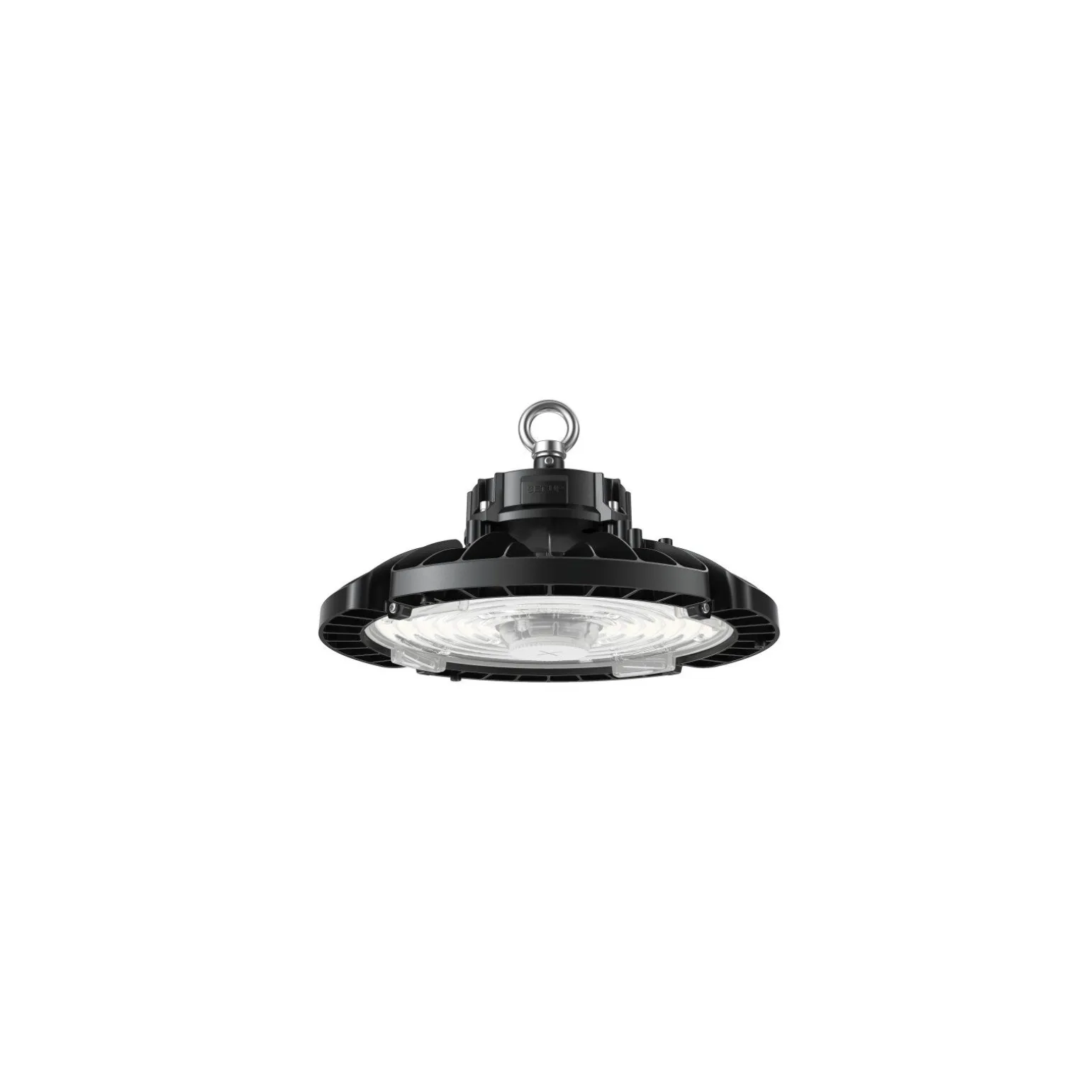Dotlux LED Highbay Lightshower Smart Plus Svart 120W 21092lm 120D - 840 Kallvit | IP54 - 1-10V Dimbar - Justerbara Watt