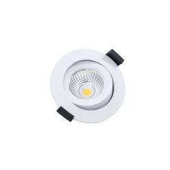 Dotlux LED Spot Cirkel Minidim Vit 6W 580lm 38D - 930 Varm Vit | Utskärning 68mm - Bästa Färgåtergivning - Dimbar