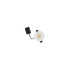 Dotlux LED Spot Cirkel Minidim Vit 6W 580lm 38D - 930 Varm Vit | Utskärning 68mm - Bästa Färgåtergivning - Dimbar