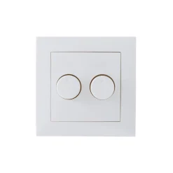 EcoDim Dimmerknapp DUO Berker S1 incl. Rotary Lock Platta
