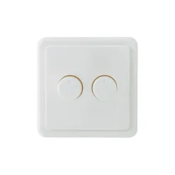 EcoDim Dimmerknapp DUO PEHA incl. Rotary Lock Platta