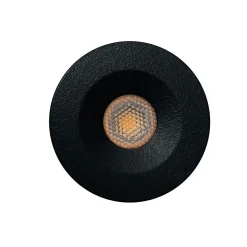 EcoDim Infälld Spot Mini Svart 2.5W 155lm 30D - 827 Extra Varm Vit | 35mm - Utskärning 28mm - IP67 - Dimbar