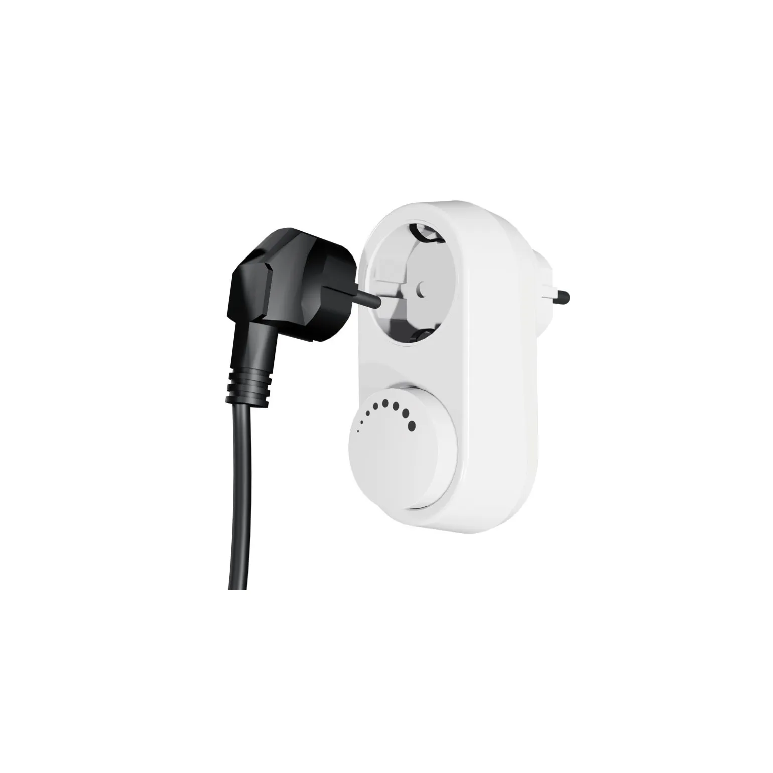 EcoDim.06 LED Dimmer Strömkontakt 0-100W (RC)