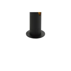 Eglo Bordslampa Barbotto Stål Svart, Guld 4.5W 345lm - 830 Varm Vit | Passande för 1x GU10