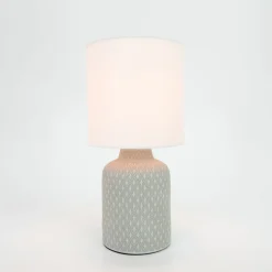 Eglo Bordslampa Bellariva Ceramic Grå | Passande För 1x E14