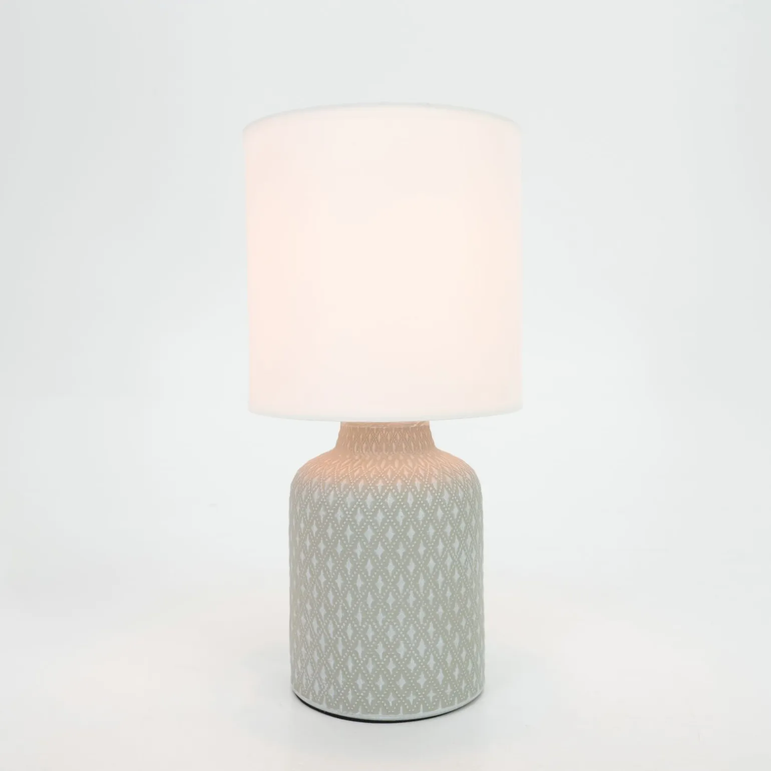 Eglo Bordslampa Bellariva Ceramic Grå | Passande För 1x E14