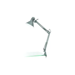 Eglo Bordslampa Firmo Stål Silver | IP20 - Passande för 1x E27