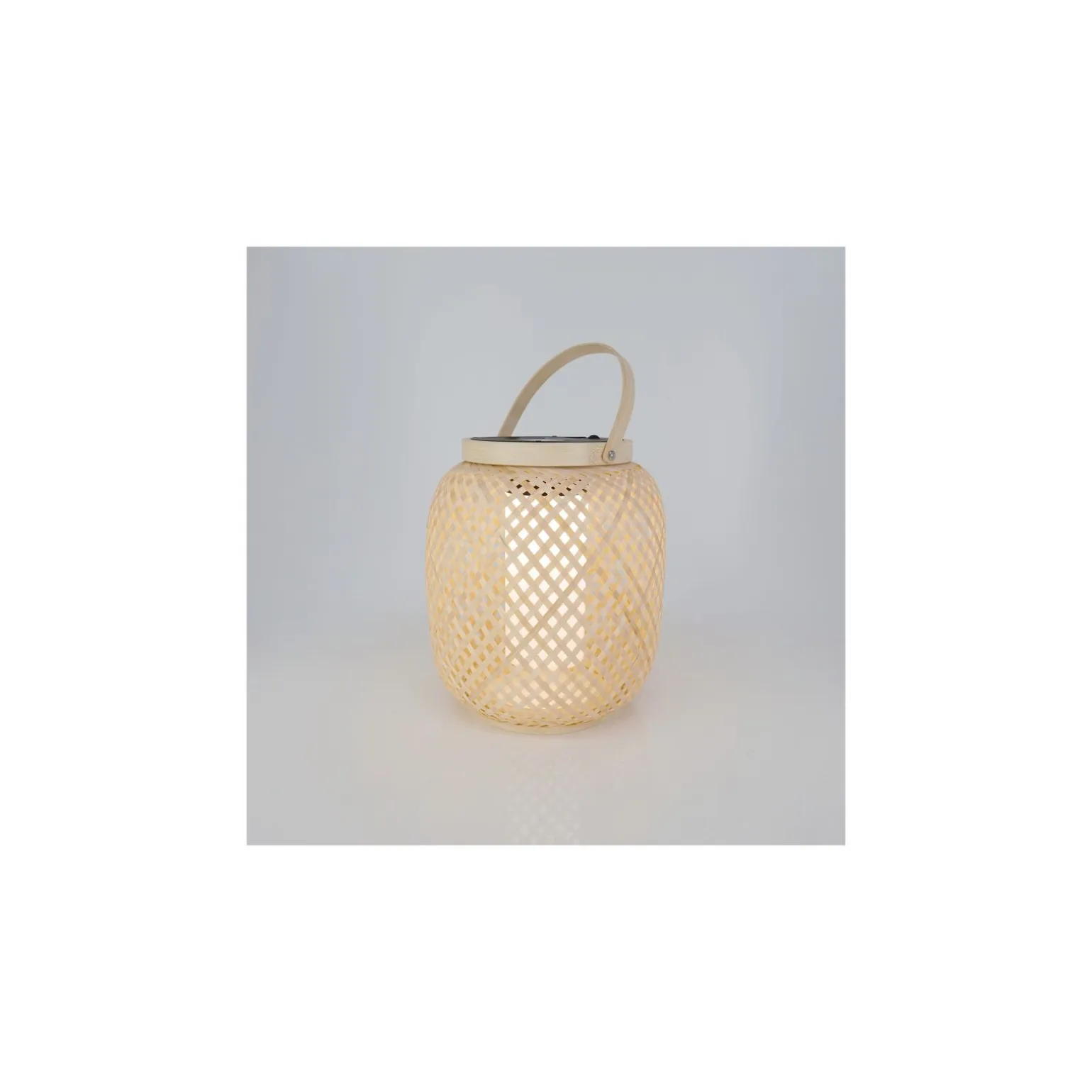 Eglo Bordslampa Marliano Solar Trä Brun 3W 300lm - 840 Kallvit | IP44