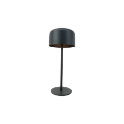 Eglo Bordslampa Roccanova Solar Stål Svart 2W 270lm - 830 Varm Vit | IP44 - Touchdimmerbar - USB-C