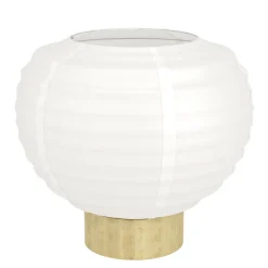 Eglo Bordslampa Summerhill Trä Stål Brun | Passande För 1x E27