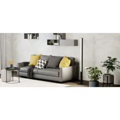 Eglo Connect.Z Smart Golvlampa Simolaris-Z Aluminium Svart 34W 3960lm - 827-865 Justerbar Vit | Dimbar