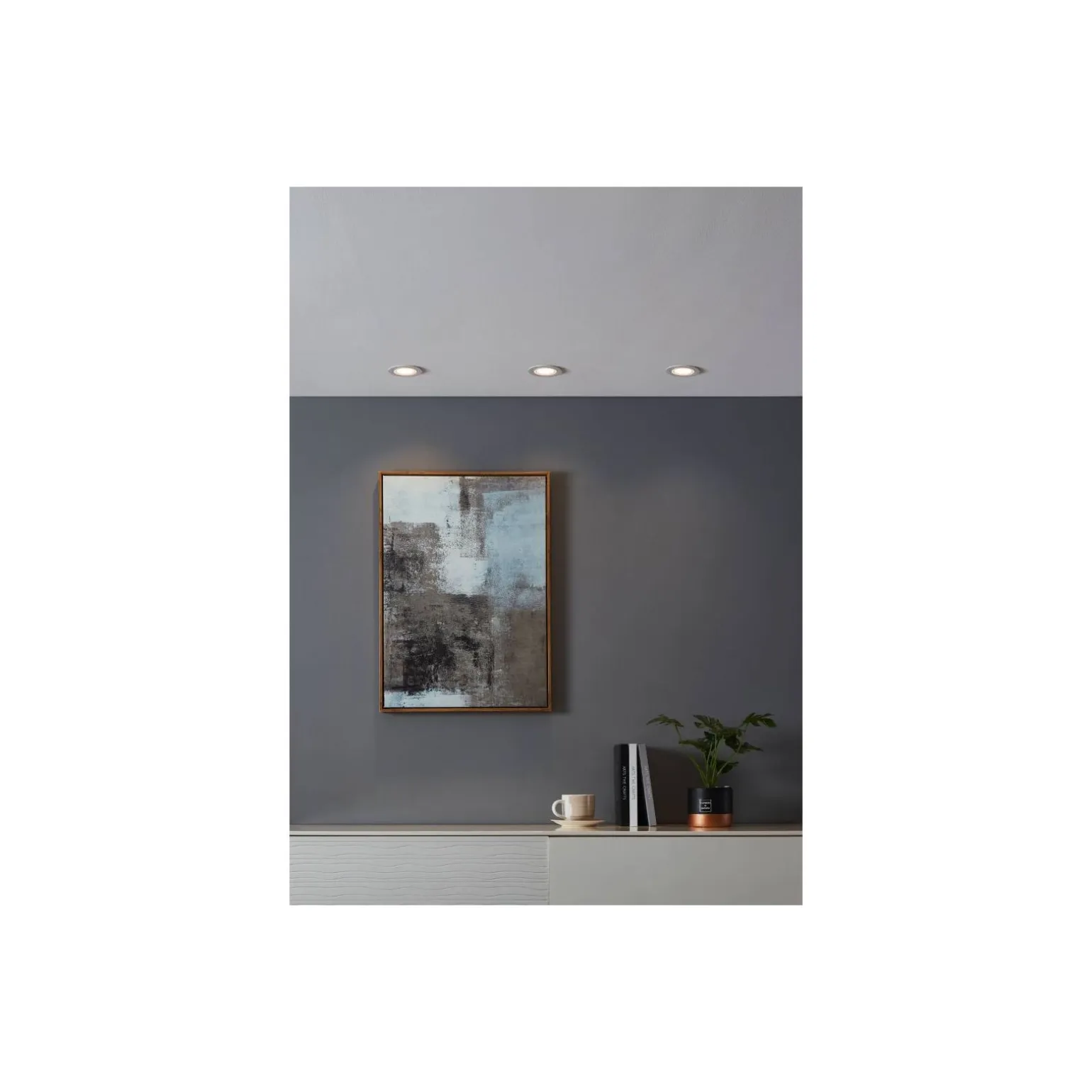 Eglo Connect.Z Smart Infälld Spot Carosso-Z Aluminium Vit 4.7W 345lm - 827-865 Justerbar Vit + RGB | Dimbar