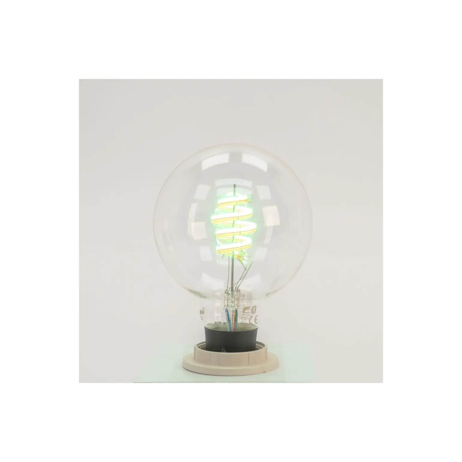 Eglo Connect.Z Smart LED Globe E27 Filament Klar 4.9W 400lm - 830 Varm Vit + RGB | Dimbar - Ersättare 40W