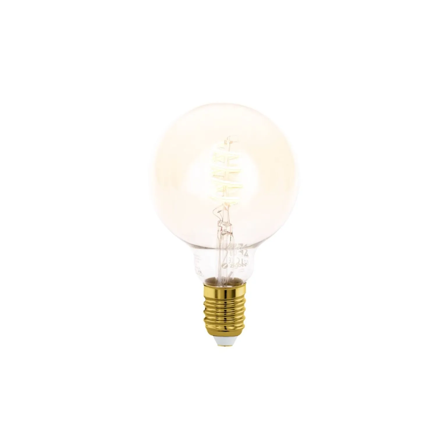 Eglo Connect.Z Smart LED Globe E27 Filament Ambar 4.9W 360lm - 827-865 Justerbar Vit | Dimbar - Ersättare 25W