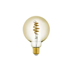 Eglo Connect.Z Smart LED Globe E27 Filament Ambar 4.9W 360lm - 827-865 Justerbar Vit | Dimbar - Ersättare 25W