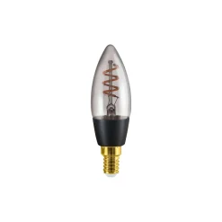Eglo Connect.Z Smart LED Kronljus E14 Filament Smokey 4W 150lm - 820 Extra Varm Vit | Dimbar - Ersättare 15W