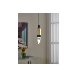 Eglo Connect.Z Smart LED Kronljus E14 Filament Ambar 4.9W 320lm - 827-865 Justerbar Vit | Dimbar - Ersättare 25W