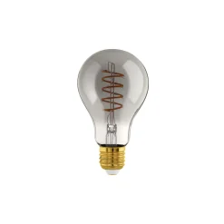 Eglo Connect.Z Smart LED Päron E27 Filament Smokey 4W 150lm - 820 Extra Varm Vit | Dimbar - Ersättare 15W