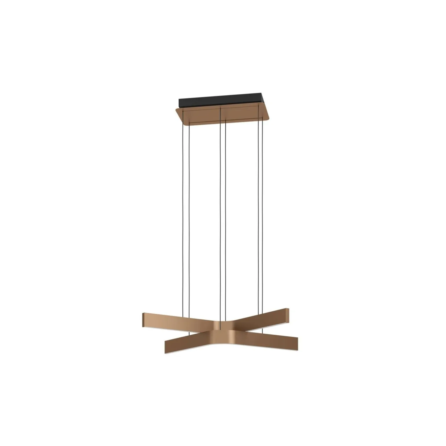Eglo Connect.Z Smart Pendellampa Folcino-Z Stål Bronze, Svart 36W 3720lm - 827-865 Justerbar Vit + RGB | Dimbar