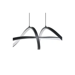 Eglo Connect.Z Smart Pendellampa Calarossa-Z Stål Svart 22W 2500lm - 827-865 Justerbar Vit + RGB | Dimbar