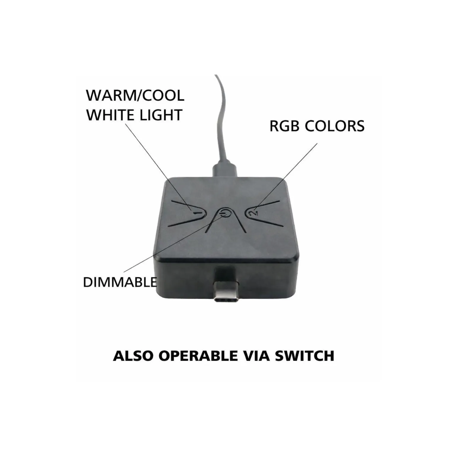 Eglo Connect.Z Smart Stoch Bolognano-Z Stål Grå 25.7W 1150lm - 827-865 Justerbar Vit + RGB | Dimbar