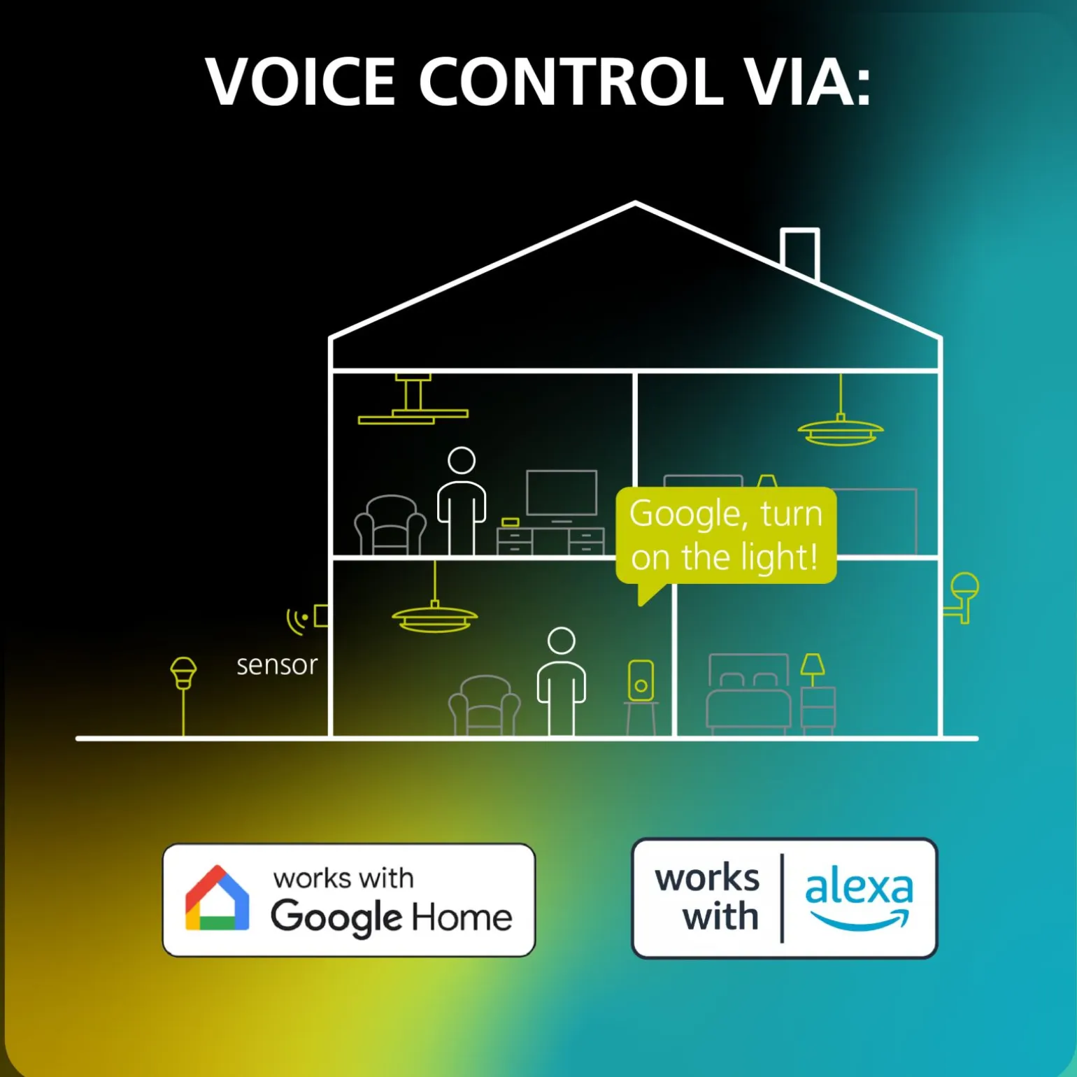 Eglo Connect.Z Smart Taklampa Simolaris-Z Aluminium Svart 34.3W 3960lm - 827-865 Justerbar Vit | Dimbar