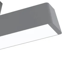 Eglo Connect.Z Smart Taklampa Simolaris Aluminium Svart 16W 1900lm - 827-865 Justerbar Vit | Dimbar