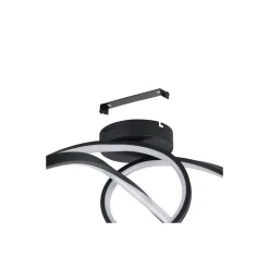 Eglo Connect.Z Smart Taklampa Calarossa-Z Stål Svart 22W 2500lm - 827-865 Justerbar Vit + RGB | Dimbar
