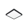 Eglo Connect.Z Smart Taklampa Badrumsbelysning Fueva 6-Z Plast Svart 17.8W 2700lm - 827-865 Justerbar Vit + RGB | Dimbar