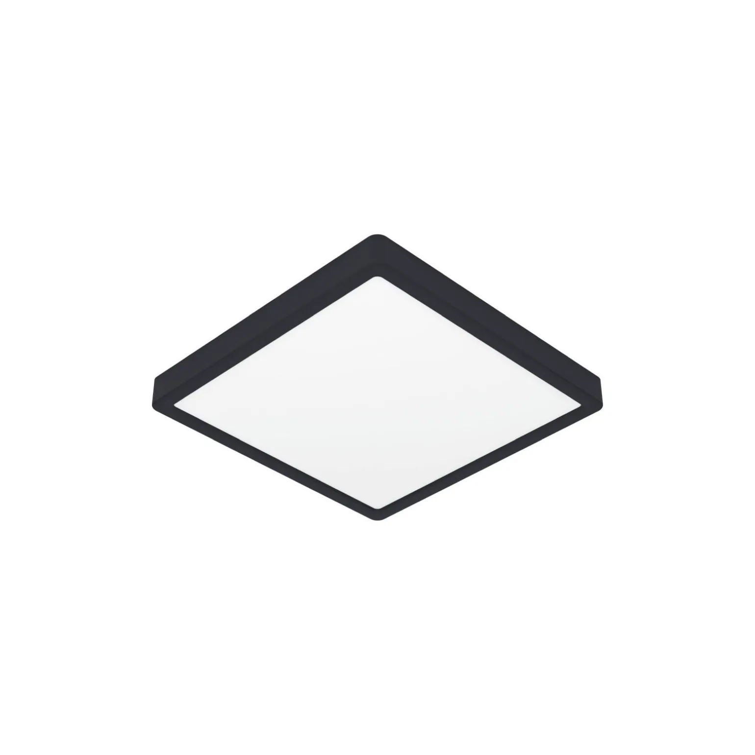 Eglo Connect.Z Smart Taklampa Badrumsbelysning Fueva 6-Z Plast Svart 17.8W 2700lm - 827-865 Justerbar Vit + RGB | Dimbar