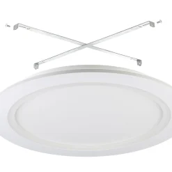 Eglo Connect.Z Smart Taklampa Padrogiano-Z Stål Vit 9.7W 1170lm - 827-865 Justerbar Vit | 595mm - Dimbar